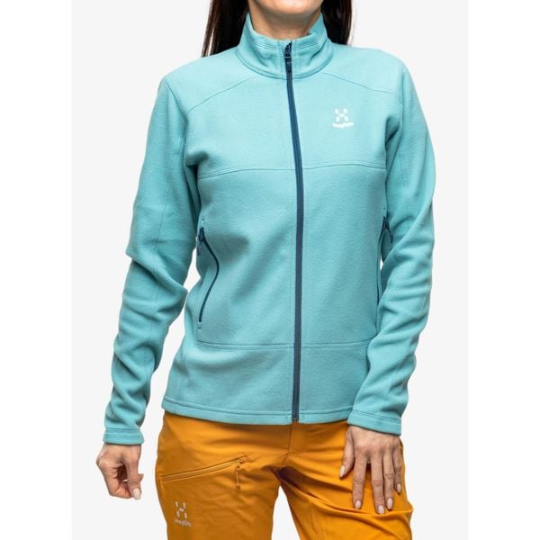 Bluza polarowa damska Haglofs Buteo Mid Jacket. Zielone bluzy bez kaptura damskie Haglöfs, z polaru. W wyprzedaży za 319.70 zł.