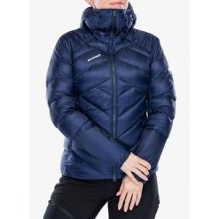 Kurtka puchowa damska Mammut Taiss IN Hooded Jacket. Niebieskie kurtki damskie Mammut, l, bez wzorów, z puchu, bez kaptura. W wyprzedaży za 1,775.35 zł.