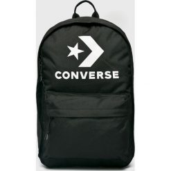 Converse - Plecak. Czarne plecaki męskie Converse, bez wzorów, z materiału. W wyprzedaży za 99.90 zł.