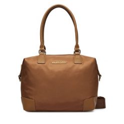 Torebka Valentino. Brązowe torebki klasyczne damskie Valentino, bez wzorów, bez dodatków. Za 549.99 zł.