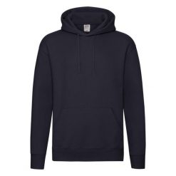 Męska Bluza Z Kapturem Premium. Niebieskie bluzy z kapturem męskie Fruit of the Loom, m. Za 133.99 zł.