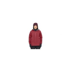 HAGLOFS Kurtka ocieplana damska Mimic Alert Hood Women carmine red-S. Zielone kurtki damskie Haglöfs, s, bez wzorów, z kapturem. Za 868.00 zł.