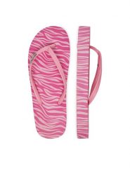 Juicy Couture Japonki 800290 Różowy. Czerwone klapki damskie Juicy Couture, bez wzorów, z syntetyku, bez obcasa. Za 79.99 zł.