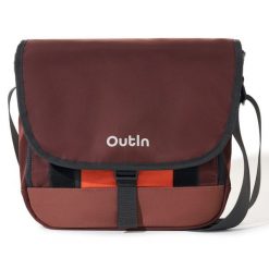 Torba na kawę Flex Messenger | Wodoodporna | Na ramię | Kieszeń na tablet 11. Brązowe torby męskie na ramię OUTIN, bez wzorów, z nylonu, na ramię. Za 449.96 zł.