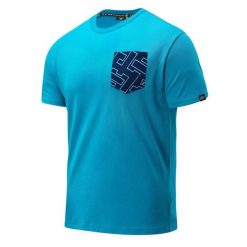 T-shirt Męski z kieszonką EXTREME HOBBY POCKET CRUCIAL. Niebieskie t-shirty męskie EXTREME HOBBY, m, bez wzorów, z bawełny, bez kołnierzyka. Za 129.00 zł.