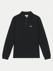 Lacoste Polo PJ8915 Czarny Regular Fit. Czarne t-shirty chłopięce Lacoste, bez wzorów, z bawełny, bez ramiączek. Za 179.99 zł.