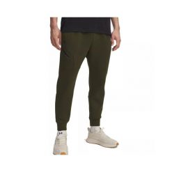 Spodnie dresowe Under Armour Unstoppable Fleece. Zielone spodnie sportowe męskie Under Armour, z dresówki. Za 526.99 zł.