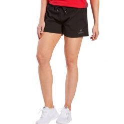 Spodenki damskie Erima Essential Team Sweat Shorts. Czarne szorty damskie Erima, bez wzorów, sportowe. Za 182.50 zł.