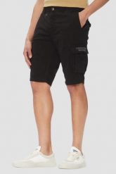 AERONAUTICA MILITARE Czarne męskie bermudy, Rozmiar S. Czarne szorty męskie AERONAUTICA MILITARE, bez wzorów. W wyprzedaży za 503.99 zł.
