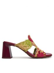 Hispanitas Klapki HV264801 C001 Żółty. Żółte klapki damskie Hispanitas, bez wzorów, z materiału, bez obcasa. Za 549.99 zł.