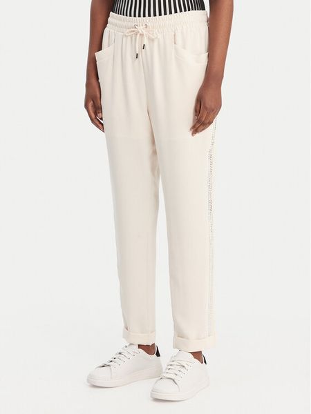 Liu Jo Sport Spodnie materiałowe TA6290 TS923 Różowy Regular Fit. Czerwone spodnie materiałowe damskie Liu Jo Sport, bez wzorów, z materiału, sportowe. Za 599.99 zł.