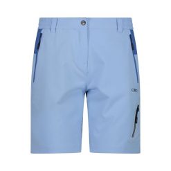 Damskie szorty bermudzkie CMP. Niebieskie szorty damskie CMP, bez wzorów, z materiału. Za 244.00 zł.