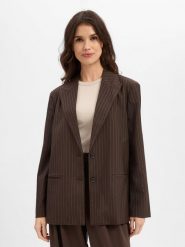 JJXX marynarka oversize Kobiety brązowy, XL. Brązowe marynarki i żakiety damskie JJXX, xl, bez wzorów, biznesowe. Za 399.95 zł.