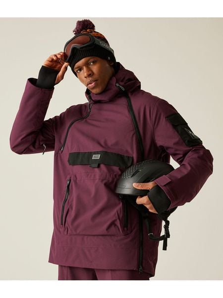 Dare 2b Kurtka narciarska "T-bar II" w kolorze bordowym rozmiar: 3XL. Czerwone kurtki narciarskie i snowboardowe damskie Dare 2b, m, bez wzorów, bez kaptura, narciarskie. Za 427.42 zł.