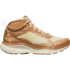 Keen Leiki Mid WP damskie buty trekkingowe wodoodporne safari/chipmunk. Brązowe obuwie trekkingowe damskie Keen. Za 506.99 zł.