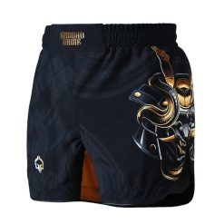 Lekkie spodenki do MMA i BJJ Ground Game Oni Samurai męskie. Szorty męskie GROUND GAME, bez kołnierzyka. Za 189.99 zł.