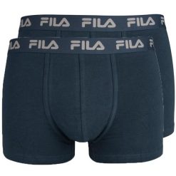 Man Boxer 2Pack. Niebieskie bokserki męskie Fila, bez wzorów, z bawełny. Za 142.99 zł.