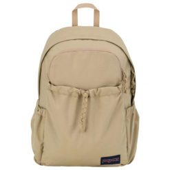 Plecak sportowo-turystyczny dla dorosłych Lounge Pack Backpack pojemność 31 L. Brązowe plecaki damskie JanSport, bez wzorów, z materiału, sportowe. Za 219.99 zł.