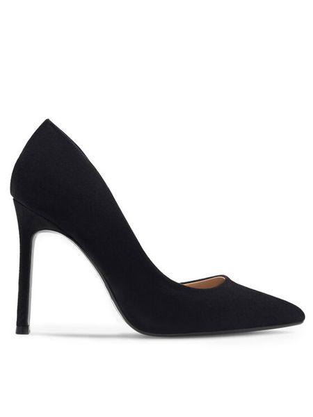 Nine West Szpilki AROOSA BYCCC01 Czarny. Czarne szpilki Nine West, bez wzorów, z tworzywa sztucznego, bez obcasa. Za 229.99 zł.