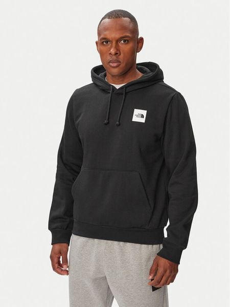 The North Face Bluza NF0A8JAX Czarny Regular Fit. Czarne bluzy bez kaptura męskie The North Face, m, z bawełny. Za 299.99 zł.