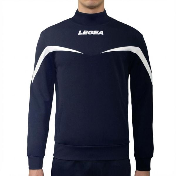 Kurtka do biegania Calcutta 100% poliester niebiesko-biała. Białe kurtki damskie Legea, xs, bez wzorów, z materiału, do biegania. Za 72.00 zł.
