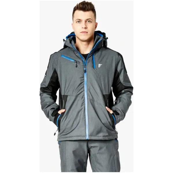 Feewear Kurtka Icefield , szary, rozmiar XXL. Szare kurtki męskie Feewear, na zimę, m, bez wzorów, z materiału, bez kaptura. W wyprzedaży za 199.99 zł.