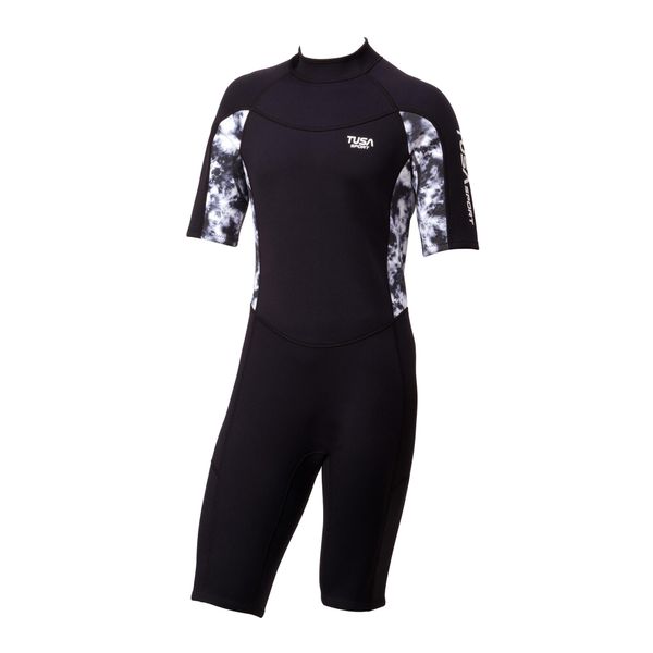 Pianka do pływania męska TUSA Sport 2 mm. Czarne szorty męskie TUSA, l, z materiału, do pływania. Za 389.99 zł.