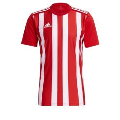 Koszulka męska adidas Striped 21 Jersey. Czarne t-shirty sportowe męskie Adidas, m, z jersey, bez ramiączek, do piłki nożnej. Za 94.00 zł.