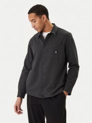 HUGO Koszula Enaso 50556440 Szary Oversize. Szare koszule męskie Hugo, l, bez wzorów, z bawełny, bez kołnierzyka, bez ramiączek. Za 799.99 zł.