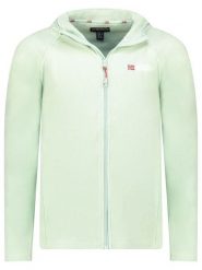 Geographical Norway Kurtka polarowa "Tugood" w kolorze miętowym rozmiar: XXL. Zielone kurtki męskie Geographical Norway, xxl, bez wzorów, z materiału, bez kaptura. Za 83.62 zł.