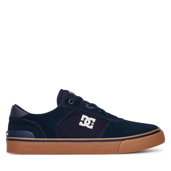 Tenisówki DC Shoes. Niebieskie trampki i tenisówki męskie DC Shoes, bez wzorów, bez zapięcia. Za 249.99 zł.