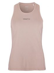 Craft Top sportowy "ADV Essence" w kolorze beżowym rozmiar: L. Brązowe topy damskie Craft, l, bez wzorów, bez kołnierzyka. Za 60.99 zł.
