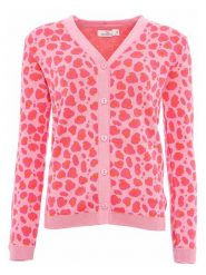 Zwillingsherz Kardigan w kolorze jasnoróżowym rozmiar: S/M. Różowe kardigany damskie Zwillingsherz, m, bez wzorów, z bawełny. Za 242.13 zł.