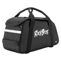 Torba na bagażnik rowerowy Rockbros A41 10,5 l plecak na ramię wodoodporna. Czarne plecaki męskie ROCKBROS, bez wzorów, z materiału, na ramię. Za 156.99 zł.