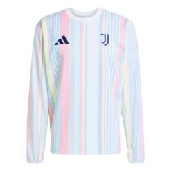 Długi rękaw koszulka przedmeczowa Juventus Turyn 2025/26. Białe koszulki męskie z długim rękawem Adidas. W wyprzedaży za 410.00 zł.
