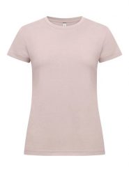 Clique New Classic-T Women T-shirt z bawełny, współczesny krój – Candy Pink. Czerwone t-shirty damskie CLIQUE, xl, bez wzorów, z bawełny, bez kołnierzyka. Za 104.58 zł.