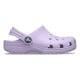 Sandały CROCS CLASSIC CLOG K Fioletowy. Fioletowe sandały damskie Crocs, bez wzorów, z gumy, bez obcasa. Za 189.99 zł.