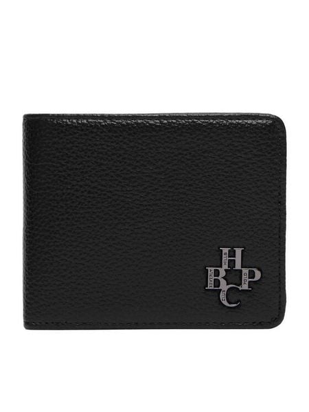 Beverly Hills Polo Club Portfel CWBEO-BHPC-M1-002-AW26 Czarny. Czarne portfele męskie Beverly Hills Polo Club, bez wzorów, ze skóry. Za 79.99 zł.
