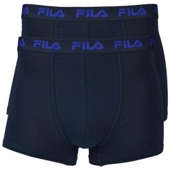Man Boxer 2Pack. Niebieskie bokserki męskie Fila, bez wzorów, z bawełny. Za 12,671.78 zł.