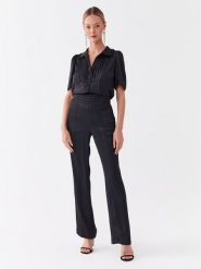 Zadig & Voltaire Kombinezon Calliope WWJU00027 Czarny Regular Fit. Czarne kombinezony damskie zadig & voltaire, s, bez wzorów, z syntetyku, bez kołnierzyka, bez ramiączek. Za 1,709.00 zł.