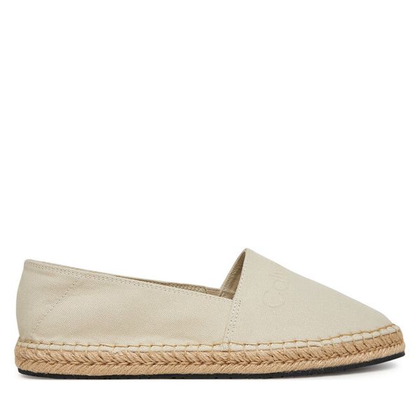 Espadryle Calvin Klein. Białe espadryle damskie CALVIN KLEIN, bez wzorów, bez obcasa. Za 209.99 zł.