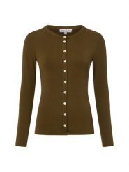 Marie Lund Damska koszulka z dzianiny Kobiety Sztuczne włókno zielony jednolity, XL. Zielone t-shirty damskie Marie Lund, xl, bez wzorów, z dżerseju, bez kołnierzyka. Za 179.95 zł.