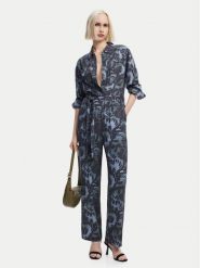 Desigual Kombinezon Sena 24WWPW25 Szary Regular Fit. Szare kombinezony damskie Desigual, xs, bez wzorów, z wiskozy, bez kołnierzyka, bez ramiączek. Za 449.99 zł.