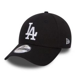Czapka baseballowa Dodgers. Białe czapki męskie New Era, bez wzorów, casualowe. Za 227.50 zł.