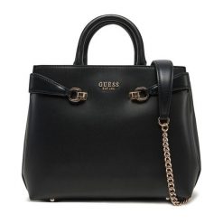 Torebka Guess. Szare listonoszki damskie Guess, z aplikacjami, bez dodatków. Za 409.99 zł.