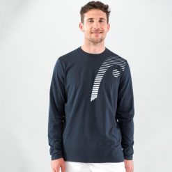 Koszulka z długim rękawem męska CLUB 21 CLIFF. Niebieskie koszulki męskie z długim rękawem HEAD, m, z bawełny. Za 283.00 zł.