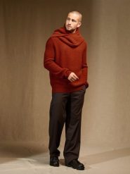 Perfect Cashmere Kaszmirowy sweter "Lukka" w kolorze jasnobrązowym rozmiar: XL. Brązowe swetry męskie Perfect Cashmere, xl, bez wzorów, z kaszmiru, bez kołnierzyka. Za 665.99 zł.