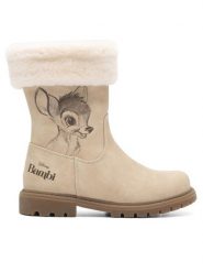 Disney Classics Kozaki CS1575-02DCLS Beżowy. Brązowe kozaki dziewczęce Disney Classics, bez wzorów, z tworzywa sztucznego, bez obcasa. Za 149.99 zł.