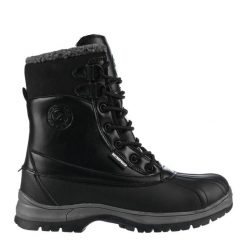 Śniegowce męskie VERTIGO ALPES NEW GOTHA M/BLACK. Czarne buty zimowe męskie Aulp, na zimę, bez zapięcia. Za 479.99 zł.