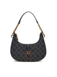 Guess Torebka Kuba HWPA93 29180 Czarny. Czarne torebki klasyczne damskie Guess, z aplikacjami, ze skóry, bez dodatków. Za 348.99 zł.